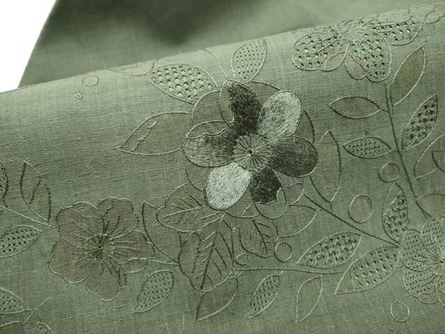 スワトウ相良刺繍 総刺繍