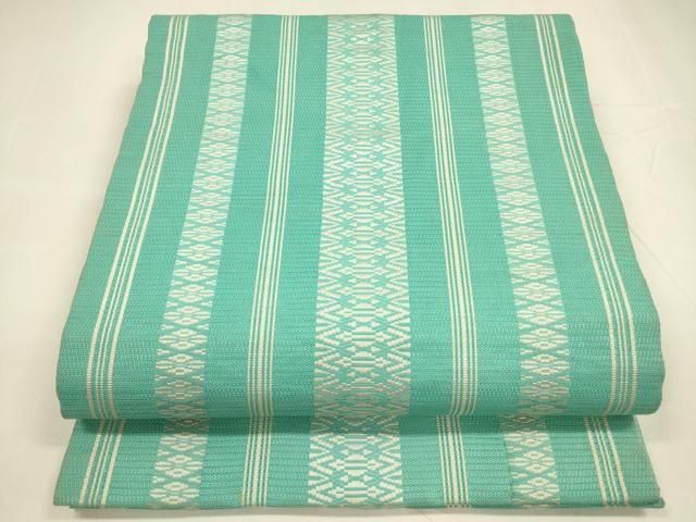 平和屋着物 夏物 本場筑前博多織 九寸開き名古屋帯 紗献上 正絹 cm