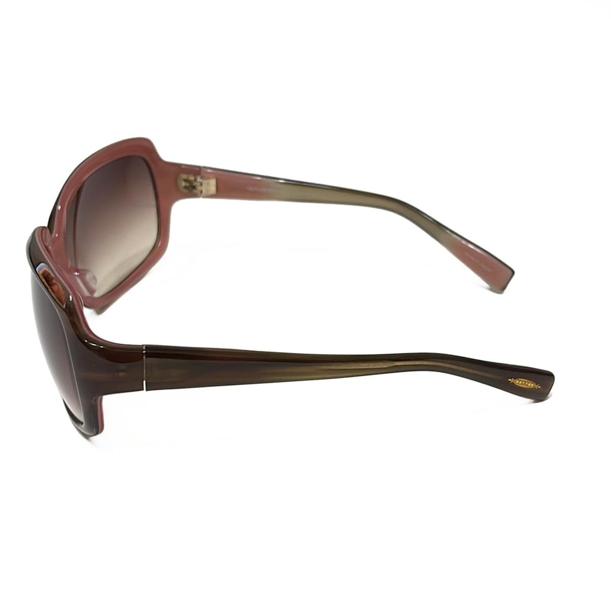 OLIVER PEOPLES オリバーピープルズ サングラス - ダークブラウン×ブラウン×ピンク