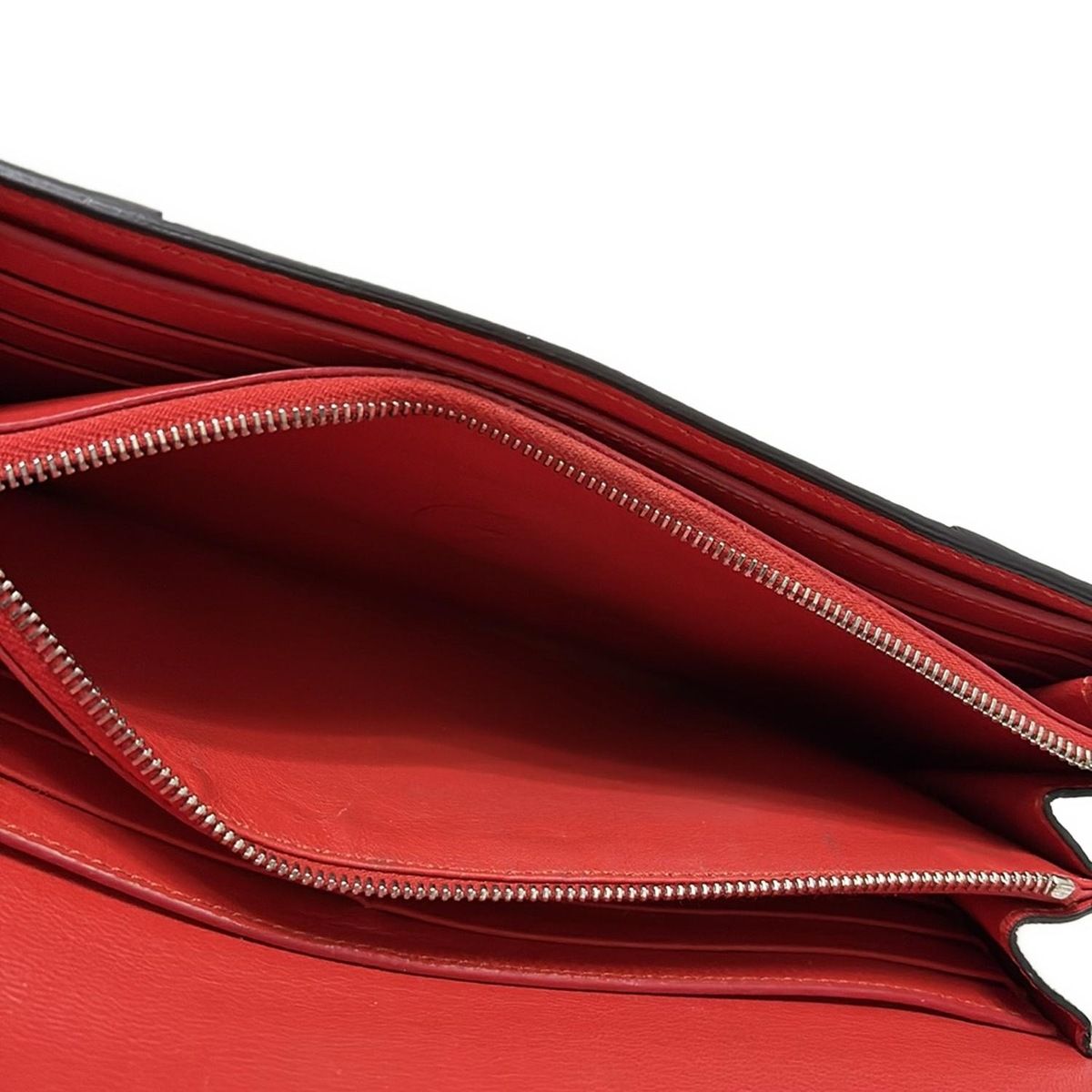  CELINE セリーヌ 長財布 - ベージュ レザー その他 小物