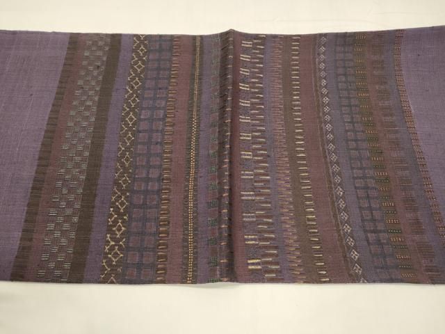 夏物 太鼓柄袋帯