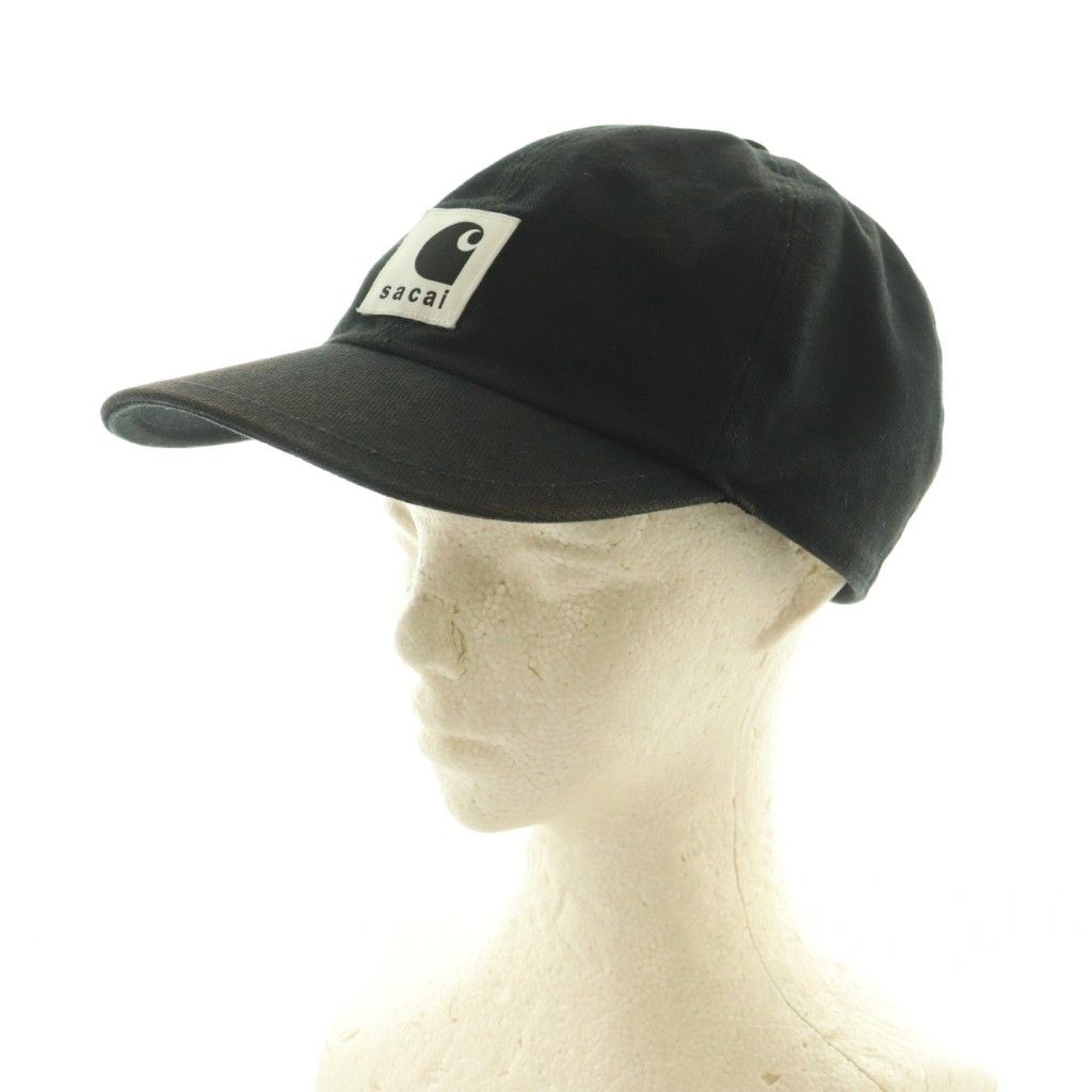 サカイ sacai × カーハート Carhartt WIP Duck Cap キャップ 帽子 黒