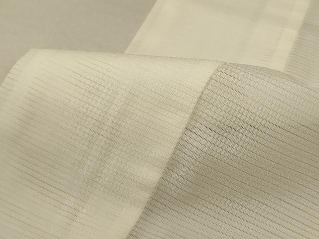 平和屋着物＊夏物　長襦袢　絽　鳥の子色　正絹　逸品　AABD8905jd 平和屋着物＊夏物 長襦袢 絽 鳥の子色 正絹 逸品 AABD8905jd