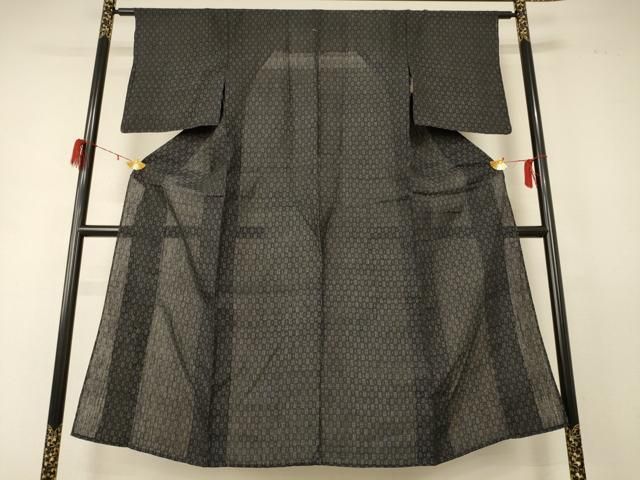 平和屋着物 夏物 上布 絣柄 麻 jd