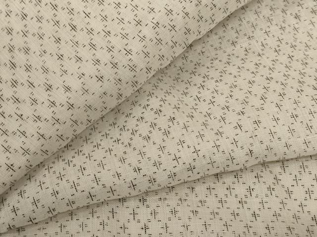 平和屋着物 夏物 男性 小紋 紗 絣柄 jd