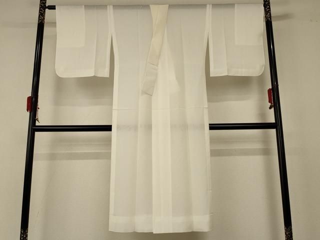 平和屋着物 夏物 長襦袢 絽 象牙色 正絹 jd