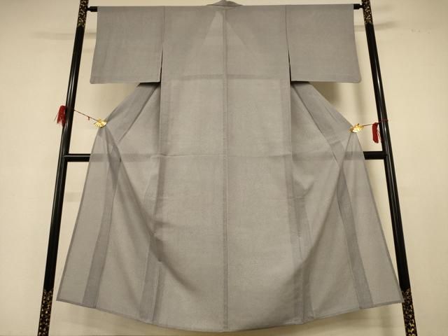 平和屋着物 夏物 江戸小紋 絽 寄せ小紋柄 洗える着物 jd