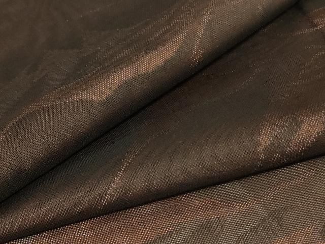 平和屋着物 夏物 小紋 斜 枝葉文 正絹 jd