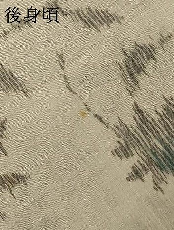  平和屋着物 夏物 小紋 紗 草花文 jd 小紋 着物