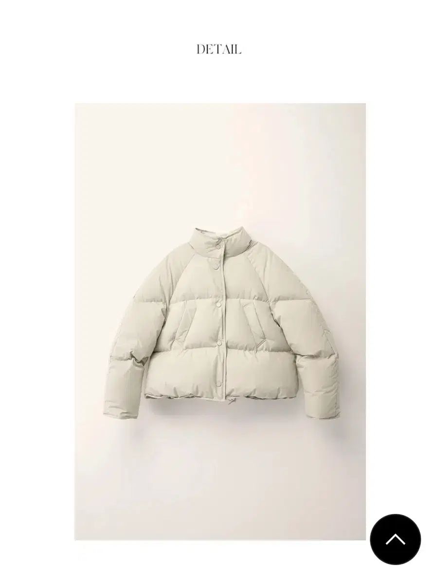 ナッシングリトゥン ショートダウン 白 フォグ