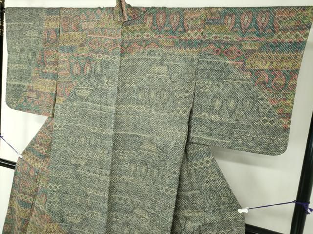 訪問着 ペイズリー花文