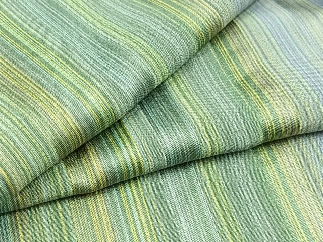 平和屋着物 上質な小紋 単衣 縞 正絹 jh