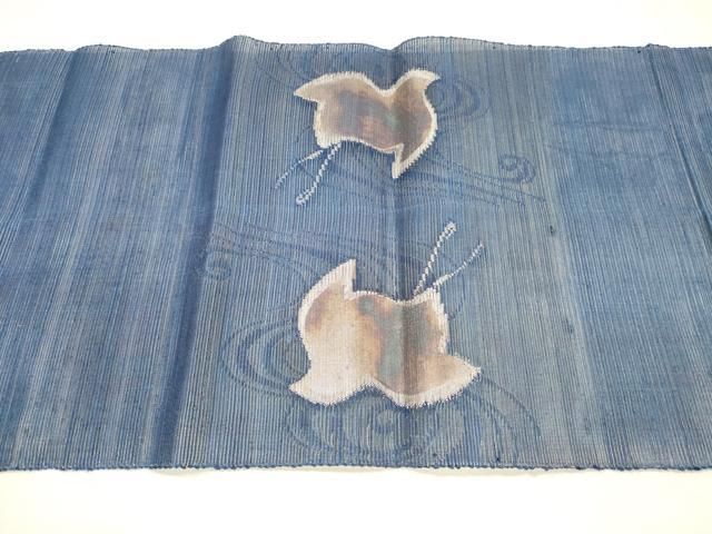  平和屋着物 夏物 八寸名古屋帯 流水千鳥文 銀糸 引箔 正絹 cm 名古屋帯 帯