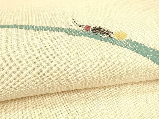  平和屋着物 夏物 八寸名古屋帯 蛍草葉文 cm 名古屋帯 帯