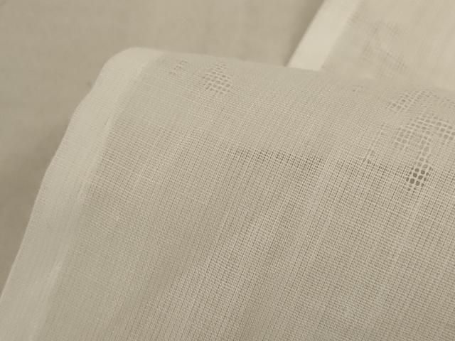 平和屋着物＊夏物　長襦袢　萩紋紗　白色　洗える着物　AABD6628jd 平和屋着物＊夏物 長襦袢 萩紋紗 白色 洗える着物 AABD6628jd