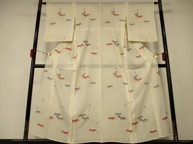 平和屋着物＊夏物　小紋　絽　花尽くし　正絹　逸品　未使用　AABD4635jd 平和屋着物＊夏物 小紋 絽 草花文 正絹 逸品 AABD6635jd