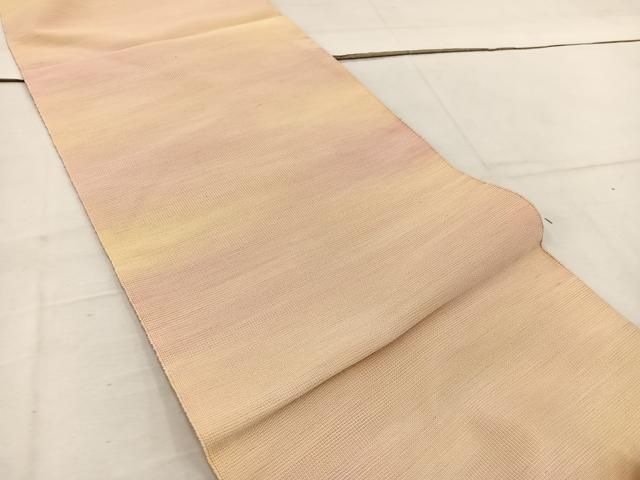 平和屋着物 爪掻き本綴れ 八寸名古屋帯 霞文 正絹 mz