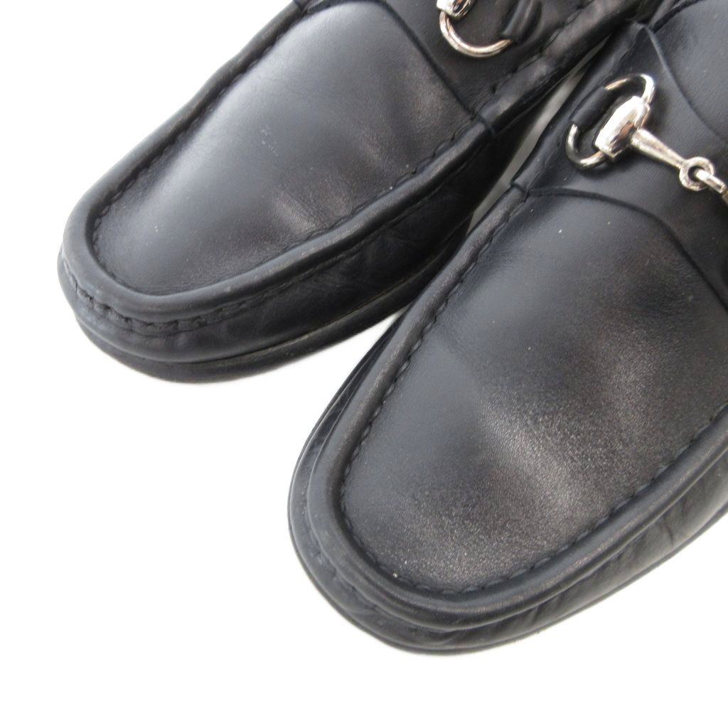 グッチ GUCCI ローファー ディスカウント ホースビット レザー