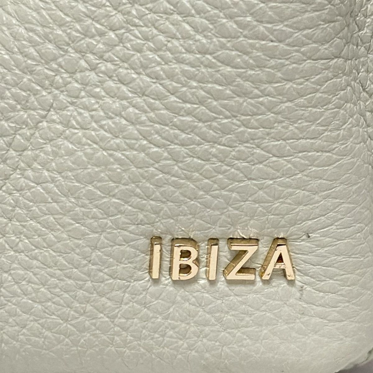  IBIZA イビザ 財布 - ライトブルー×グリーン×マルチ ショルダーウォレット ラウンドファスナー フラワー 花 レザー その他 小物