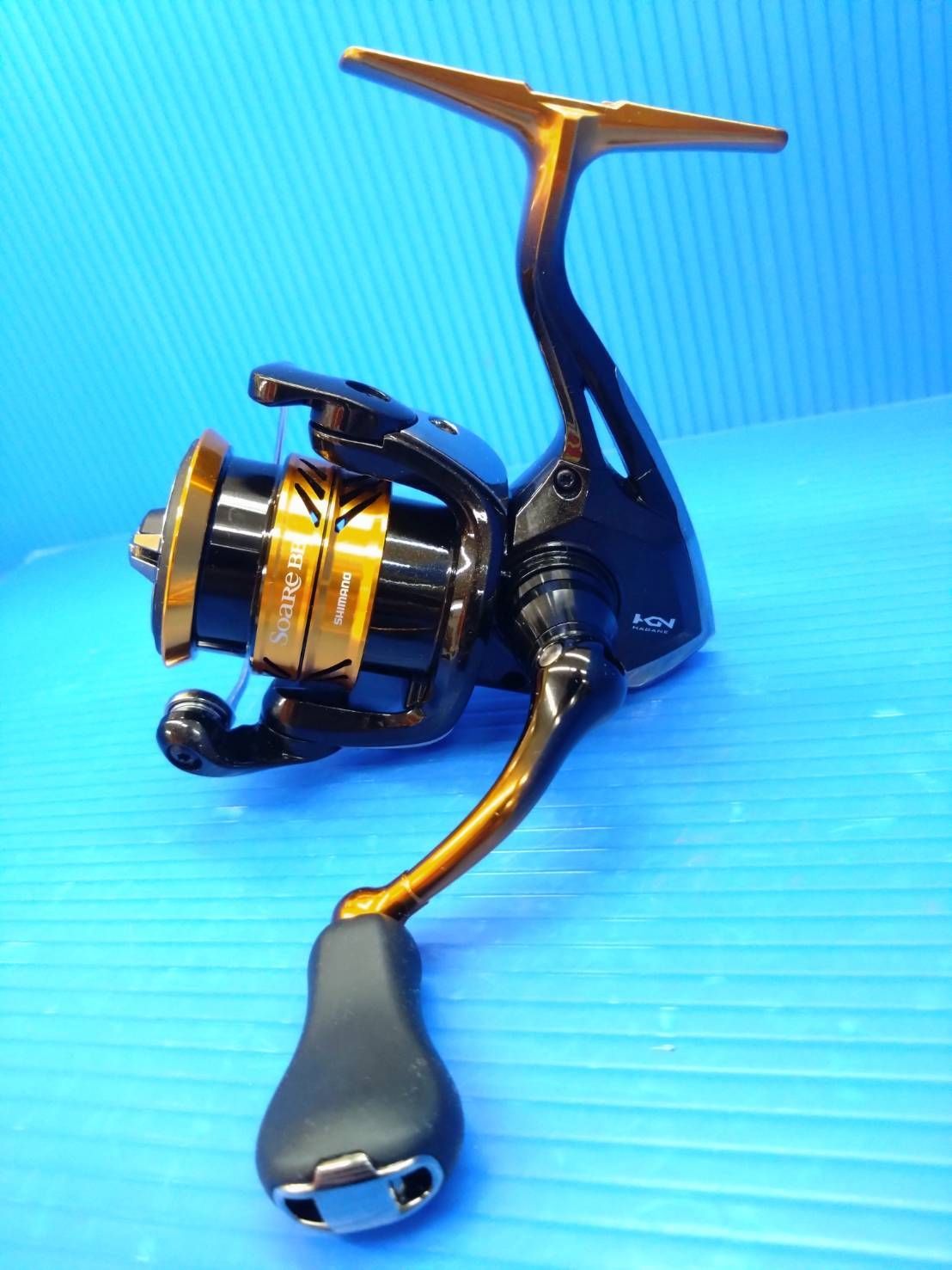 シマノ 18ソアレBB 500S スピニング ロックフィッシュ 管釣り 状態