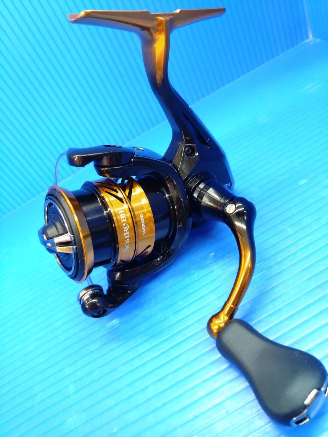 シマノソアレBB500SPG シマノ 18ソアレBB 500S スピニング ロックフィッシュ 管釣り 状態