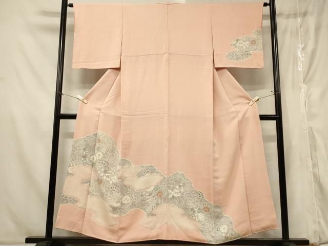 琥珀翡翠✾ｍ2090＊正絹 辻が花 手縫い仕立て 訪問着 平和屋着物□訪問着 手描き 絞り 辻が花 正絹 逸品 CABA2993in - メルカリ