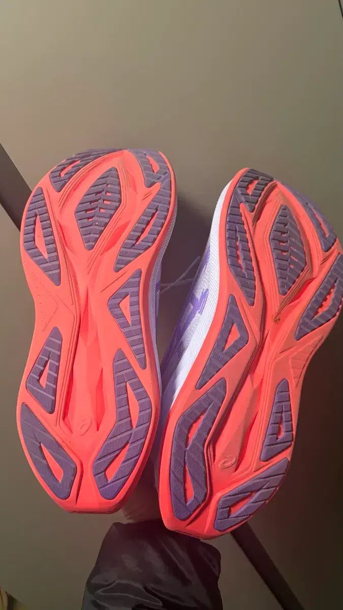 アシックス 2 ブルー フェード エド パープル ランニングシューズ