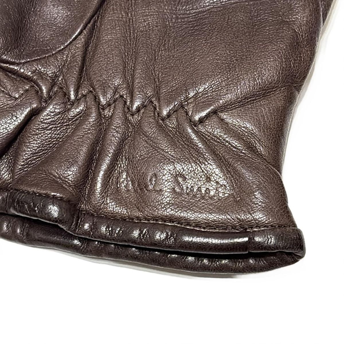 PaulSmith(ポールスミス) 手袋 メンズ - ダークブラウン レザー - メルカリ