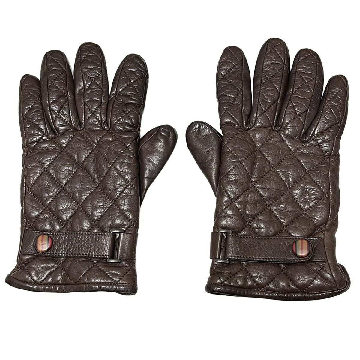 Paul Smith レザー 手袋 ダークブラウン PaulSmith(ポールスミス) 手袋 メンズ - ダークブラウン レザー - メルカリ