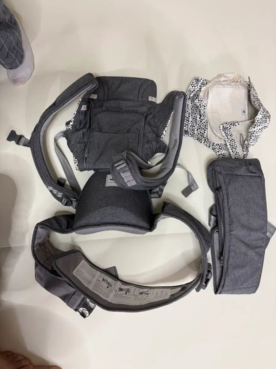 霧の中 3 in 1 ヒップシート ベビーキャリア フルセット