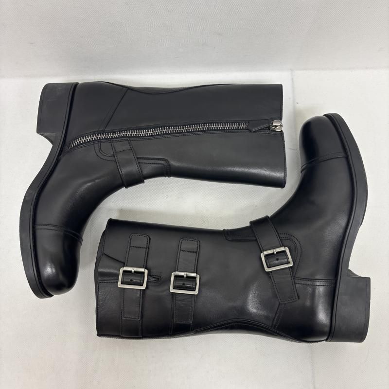 T*'様 Prada　バックル付き　レザーエンジニアブーツ プラダ エンジニアブーツ Vitello Rodeo 2WA003 レザー メンズ UK：7