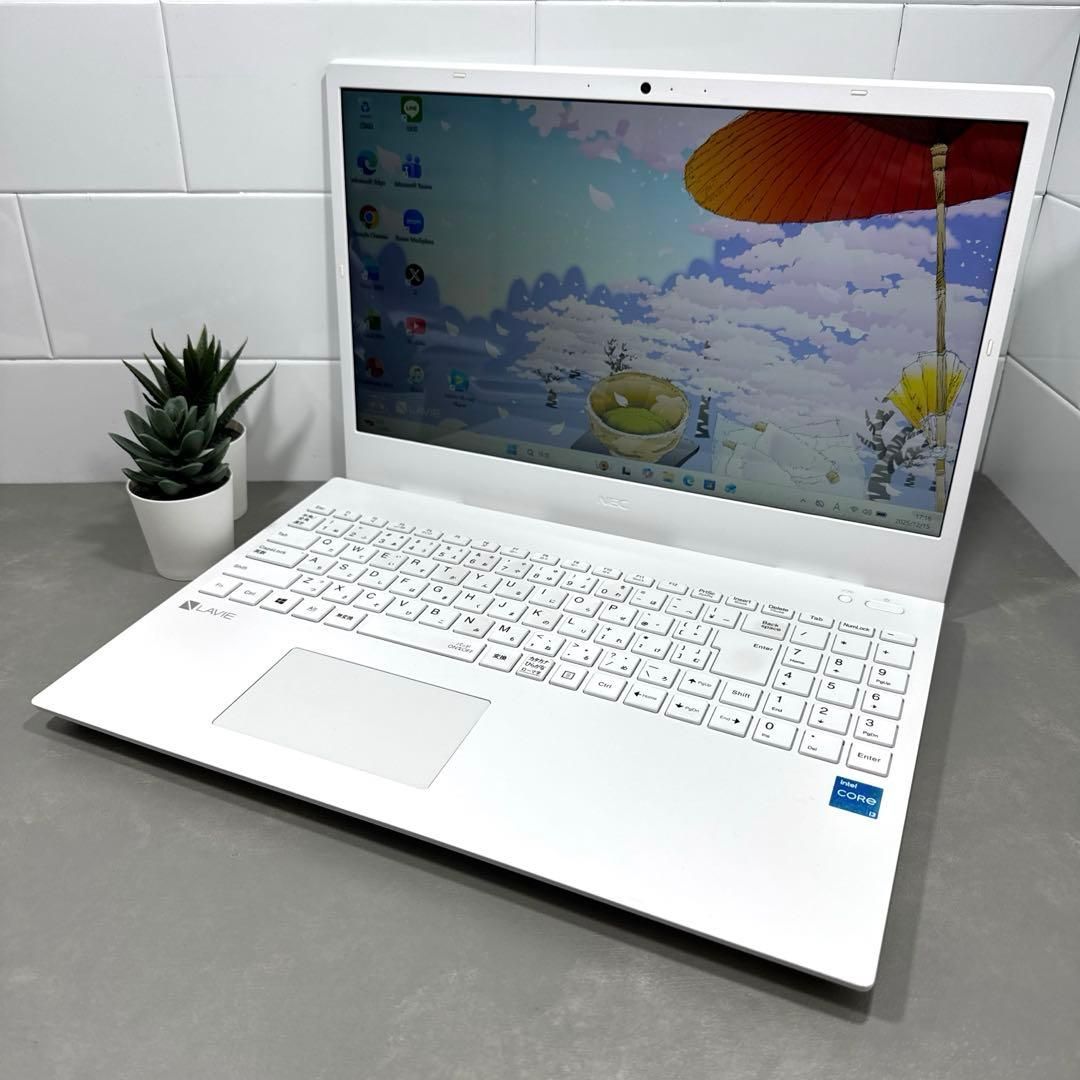 NECLavieパールホワイト☘11世代 NVMe 256 1 TB