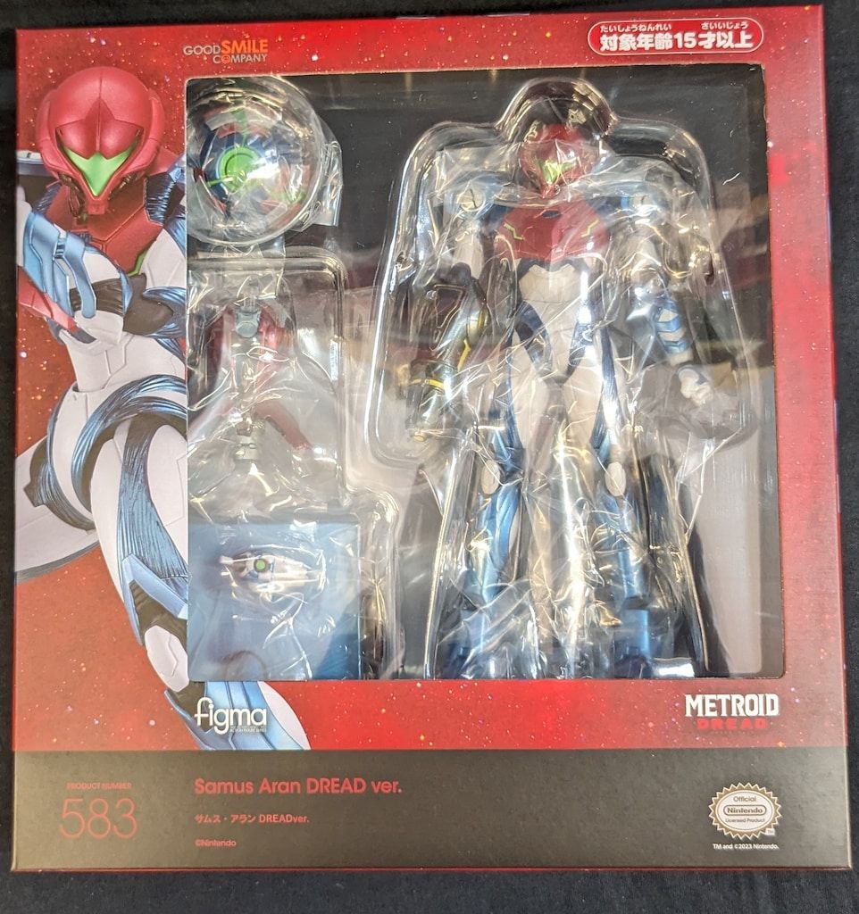 中古 figma サムス figma サムス・アラン DREADver.
