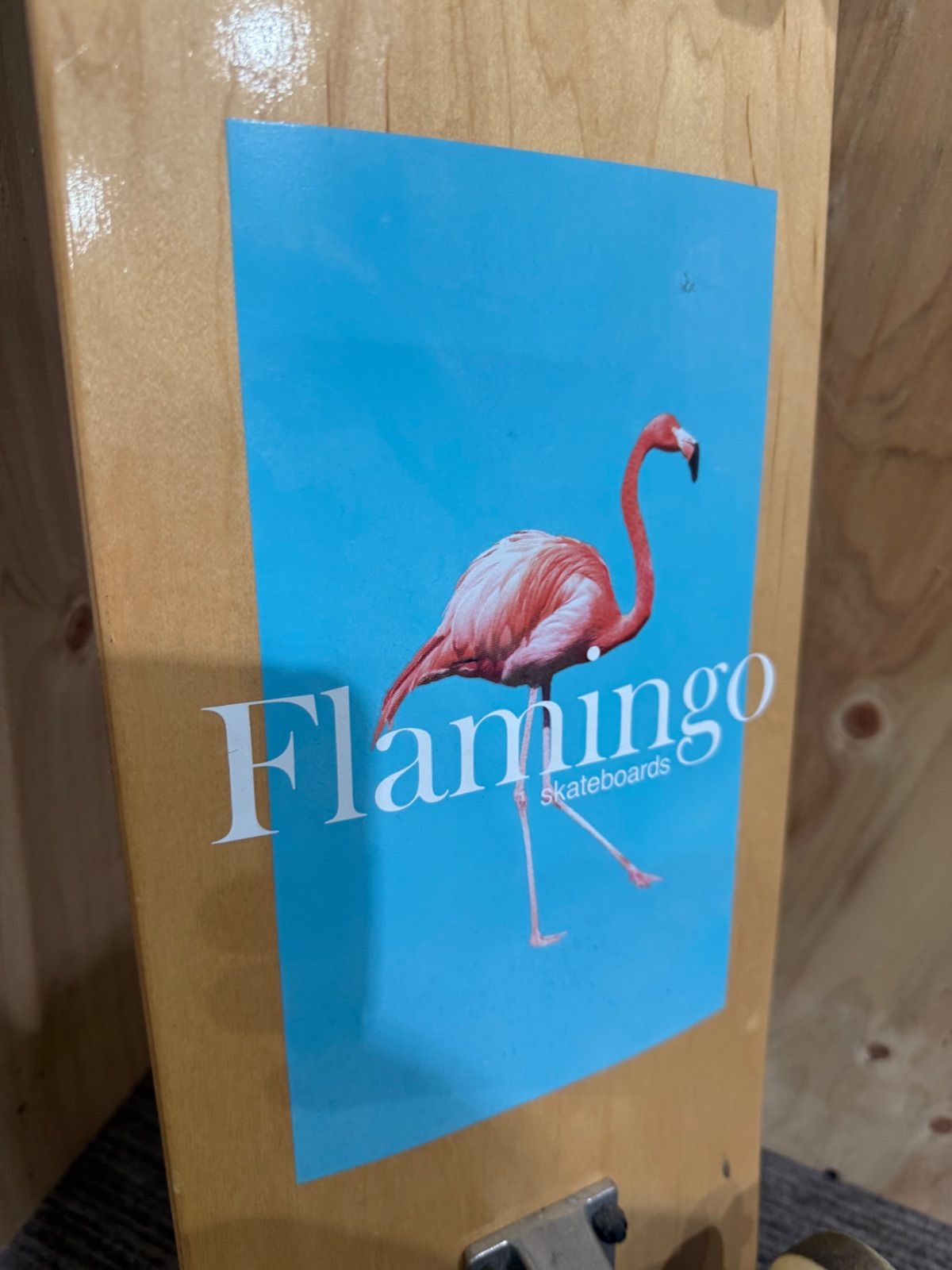 フラミンゴ スケートボードコンプリートデッキ