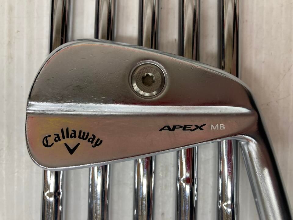 キャロウェイ APEX MB 2021 ダイナミックゴールド ツアー イシュー X 100フレックス アイアンセット 最短