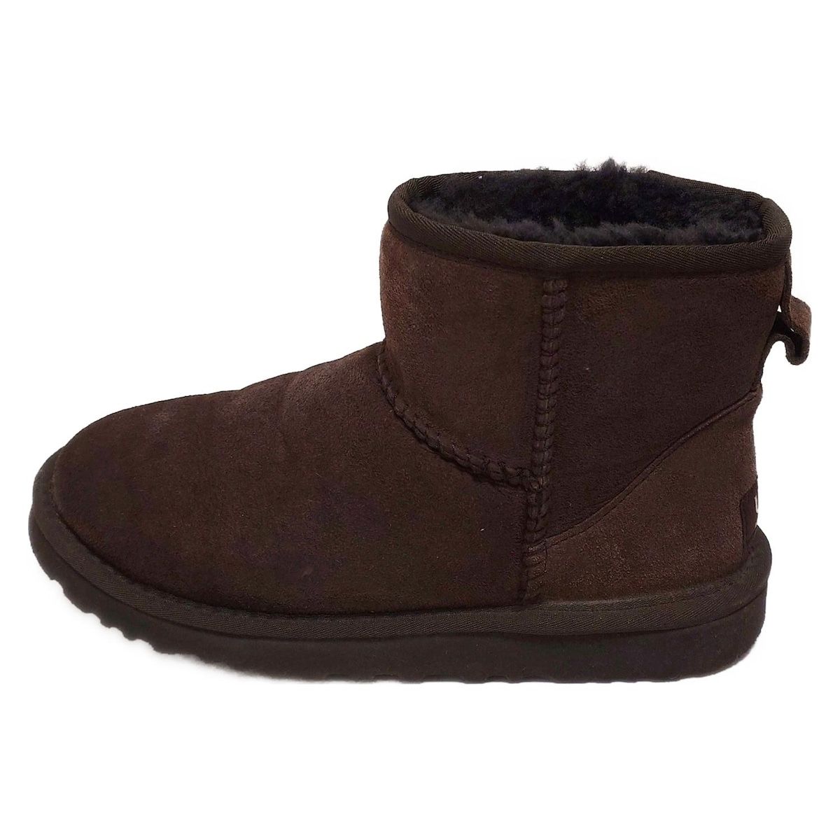 UGG(アグ) ショートブーツ 23 レディース クラシックミニ 5854 ダーク