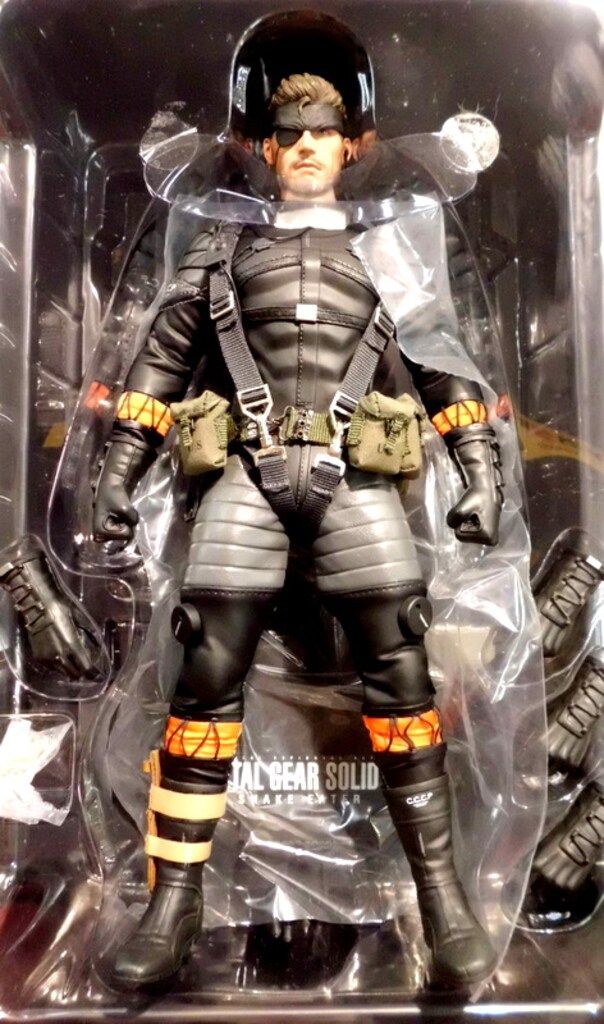  ホットトイズ ビデオゲームマスターピース NAKED SNAKE SNEAKING SUIT アメコミ フィギュア