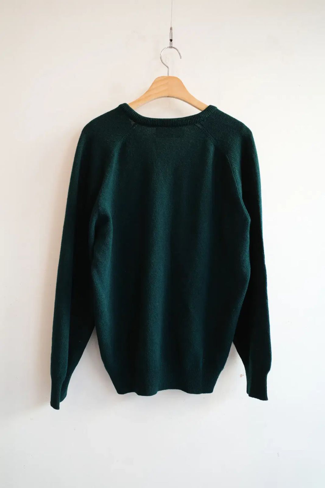 美品◎【英国製】Pringle ウールカーディガン vintage BLACK 1970年代頃 