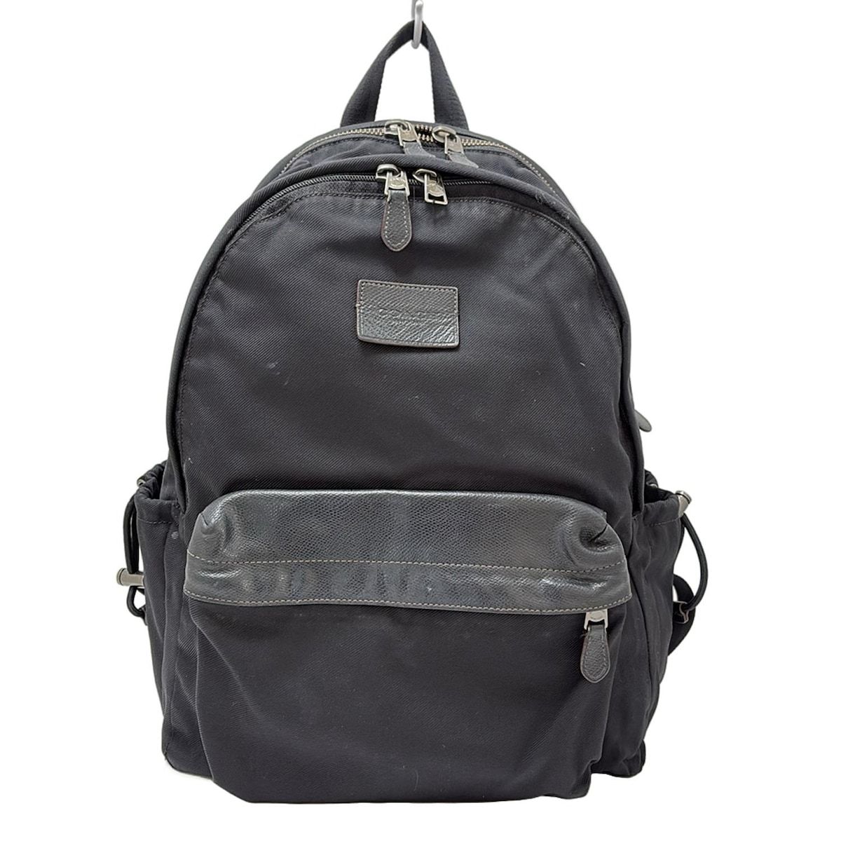 COACH(コーチ) リュックサック - 71936 黒 レザー - メルカリ