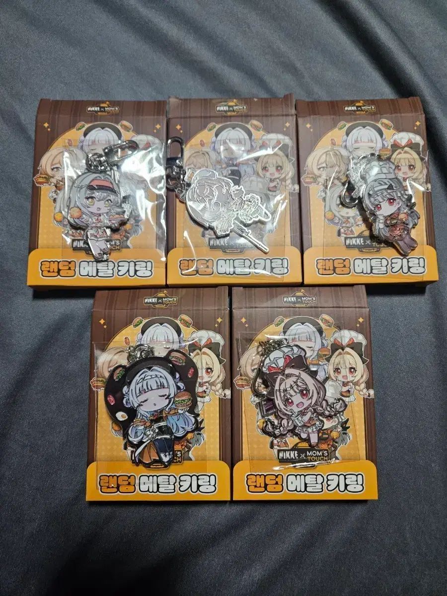 マムズタッチ 勝利の女神 NIKKE ニケ メタルキーホルダー フルセット