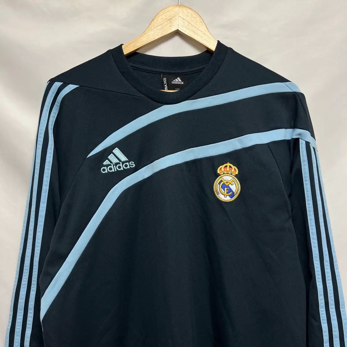 105 adidas アディダス ルマドリード 09-10 シェル トップス ドリルトップ スウェット