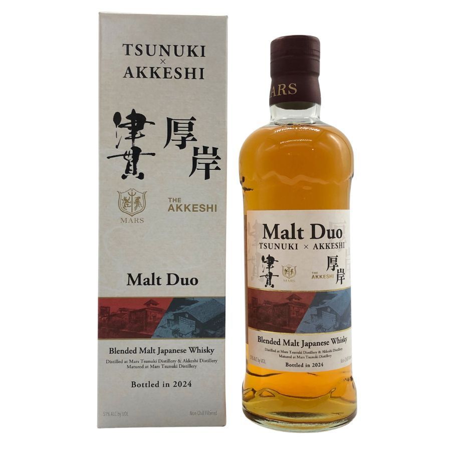 マルス モルトデュオ 津貫 厚岸 2024 700ml 51% MARS - メルカリ