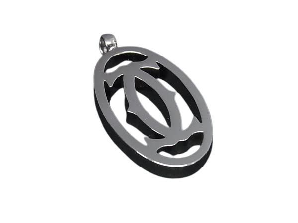 Cartier カルティエ チャーム 2C シルバー メタル ユニセックス