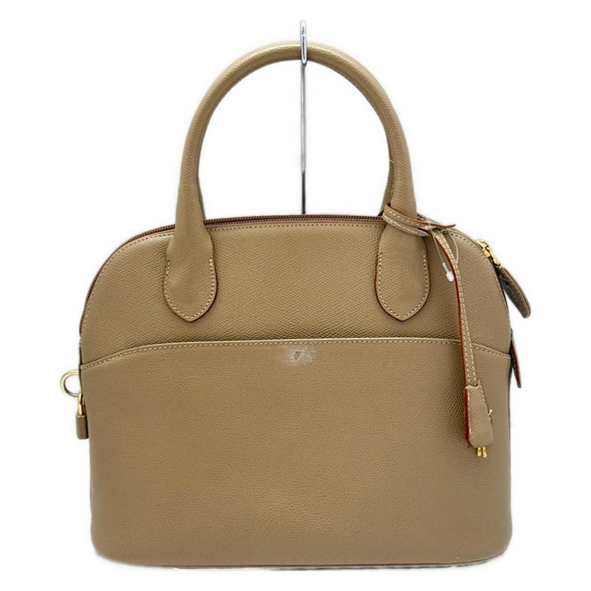 MORABITO(モラビト) ハンドバッグ - ベージュ レザー - メルカリ