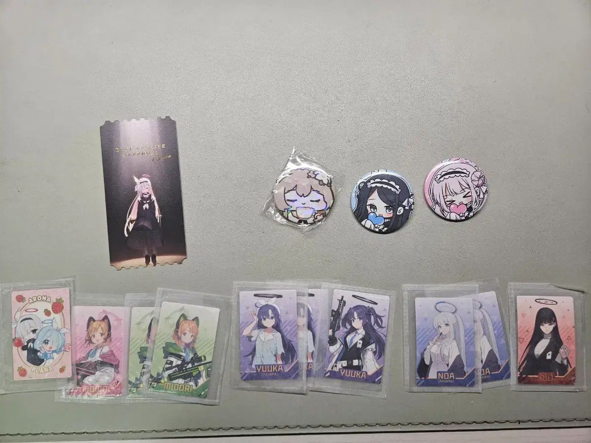 ブルーアーカイブ 2周年記念グッズセット 雑多グッズ ブルアカ