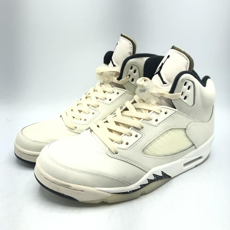 NIKE AIR JORDAN 5 RETRO SE SAIL/BLACK 27cm FN7405-100 ナイキ エア 
