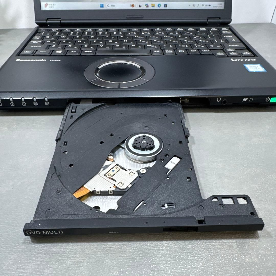 【限定】レッツノートジェットブラックcfsz☘️corei7☘SSD256GB 希少品】レッツノートジェットブラックcfsz6☘️7世代i7☘SSD256GB