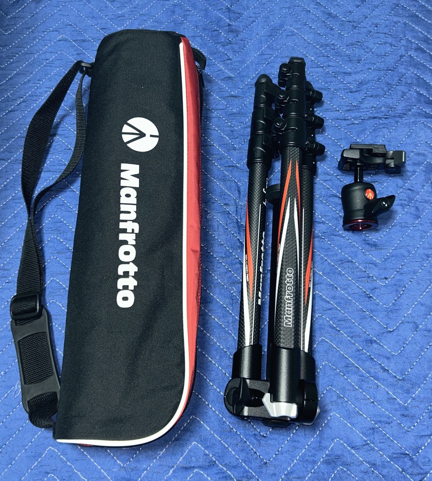 マンフロット Manfrotto be MKBFRC 4-BH 三脚 雲台付き