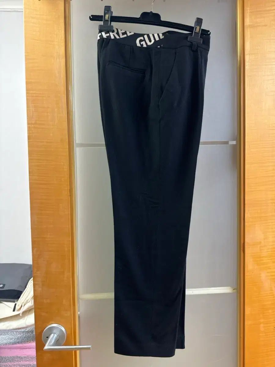 GUILT 길트프리 ブラック 起毛 ズボン