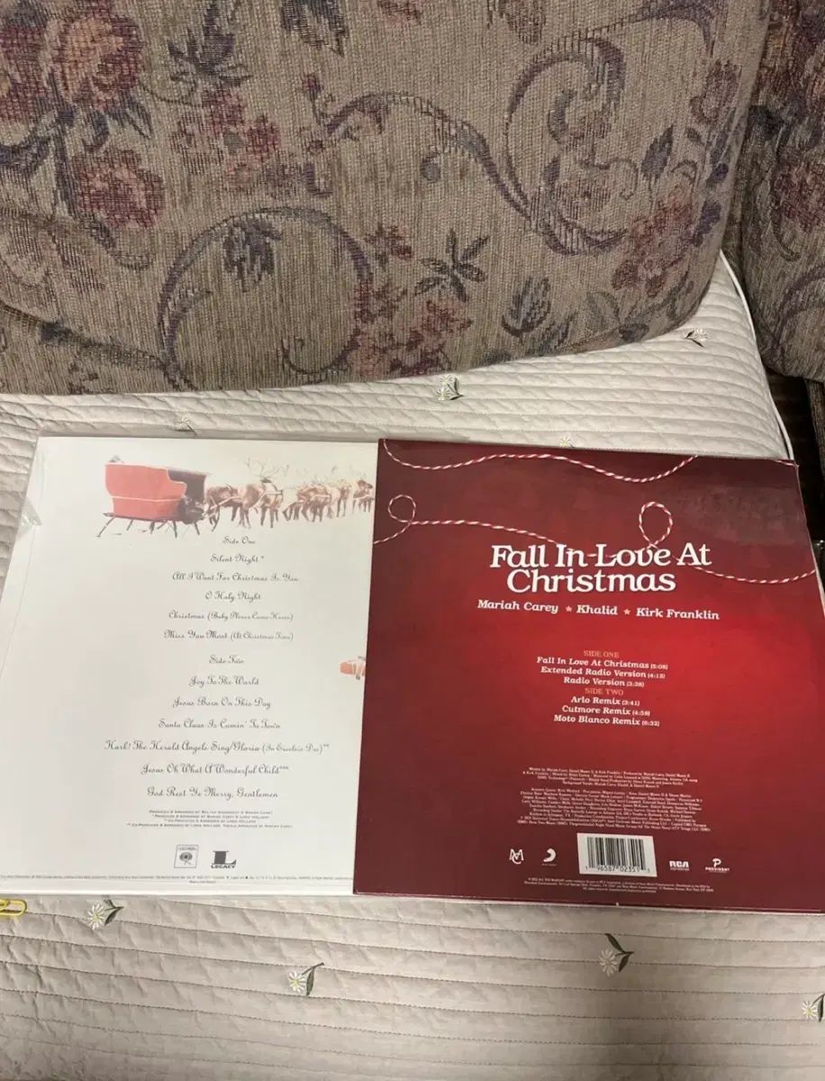 マライア キャリー キャロル LP 2 種